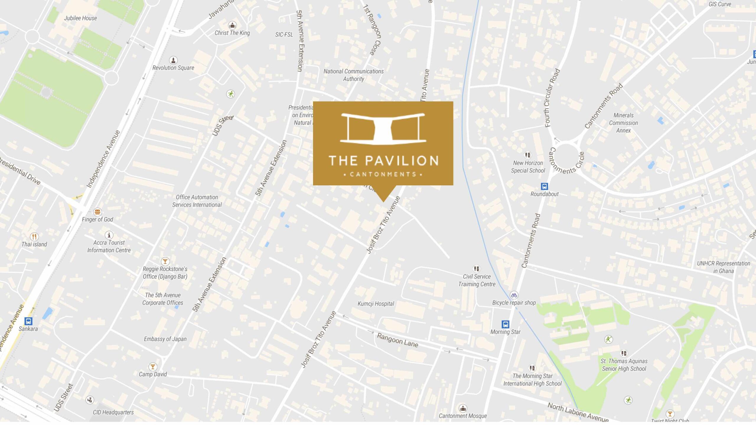 Accra’s Most Strategic & Secure Location